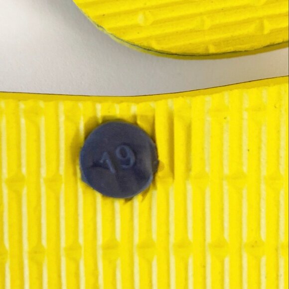 ♦️3 for $15♦️ Havaianas Infant Flip Flop Blue Yellow Sandals ~ 5 - Picture 7 of 8